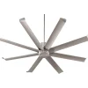 72" Angled Spoke Indoor/Outdoor Ceiling Fan