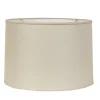 18" Belgian Linen Drum Shade