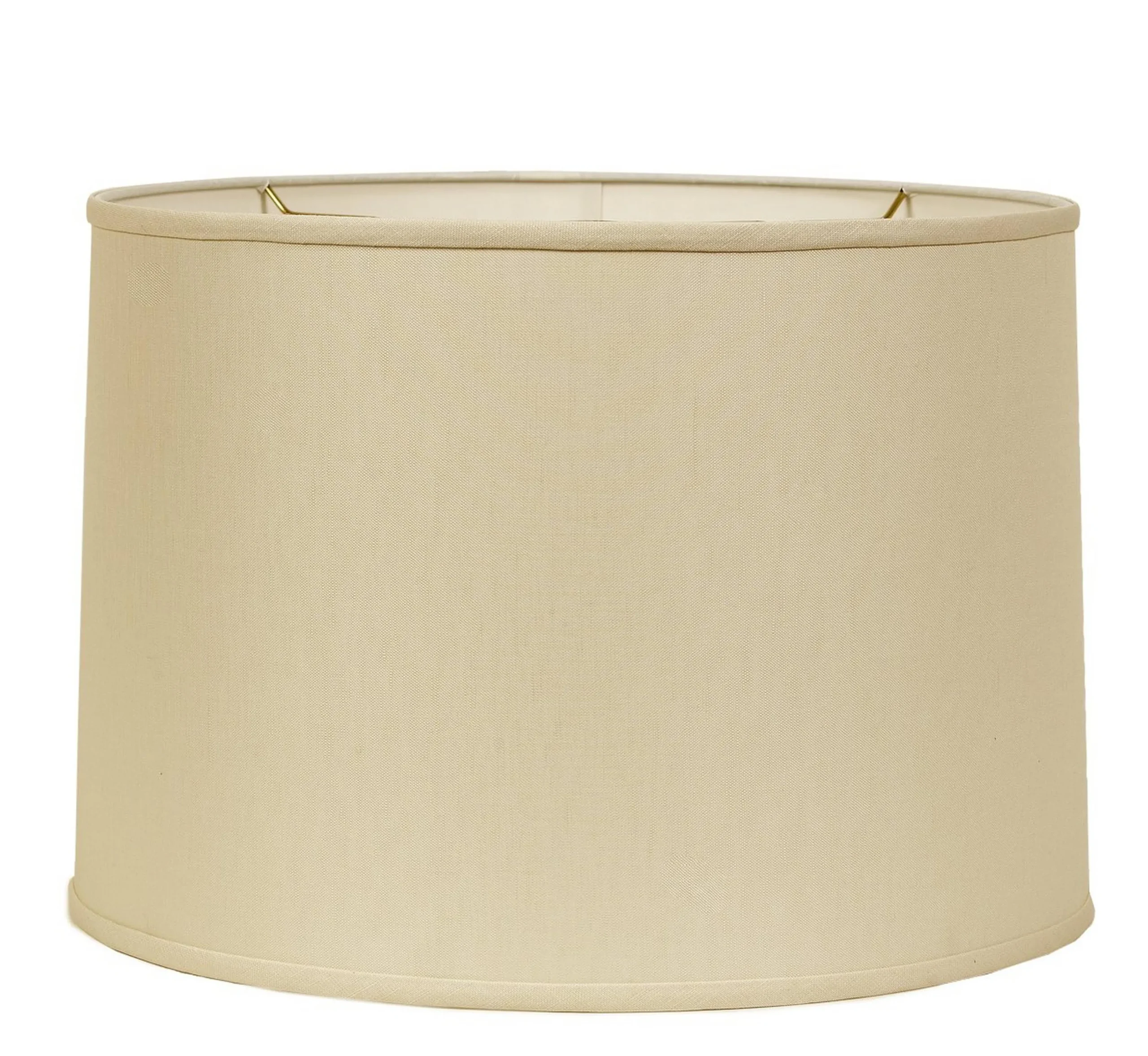 16" Belgian Linen Drum Shade