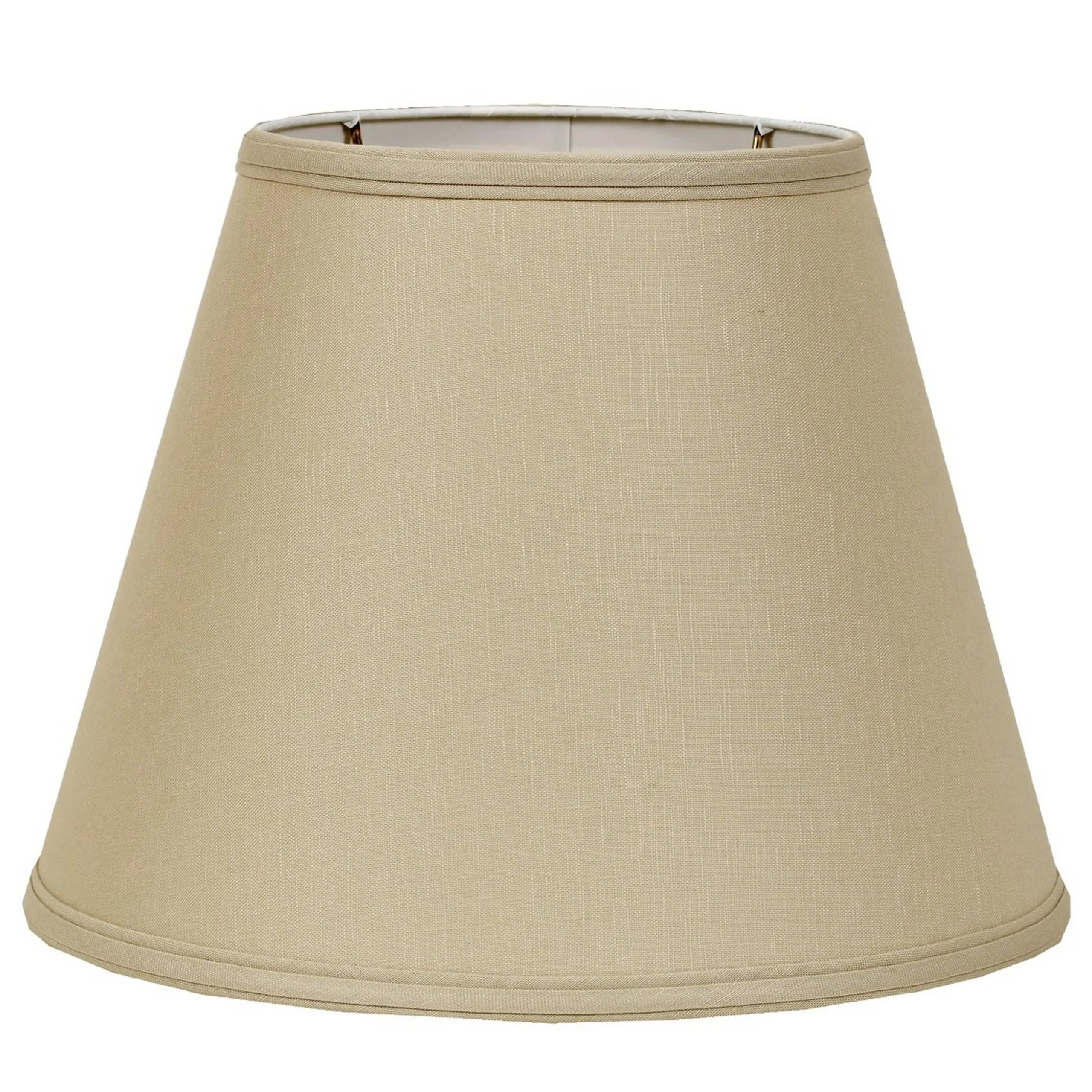 16" Belgian Linen Empire Lamp Shade