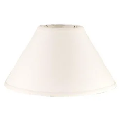 16" Belgian Linen Wide Tapered Shade