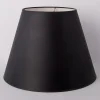 16" Black Paper Empire Lamp Shade