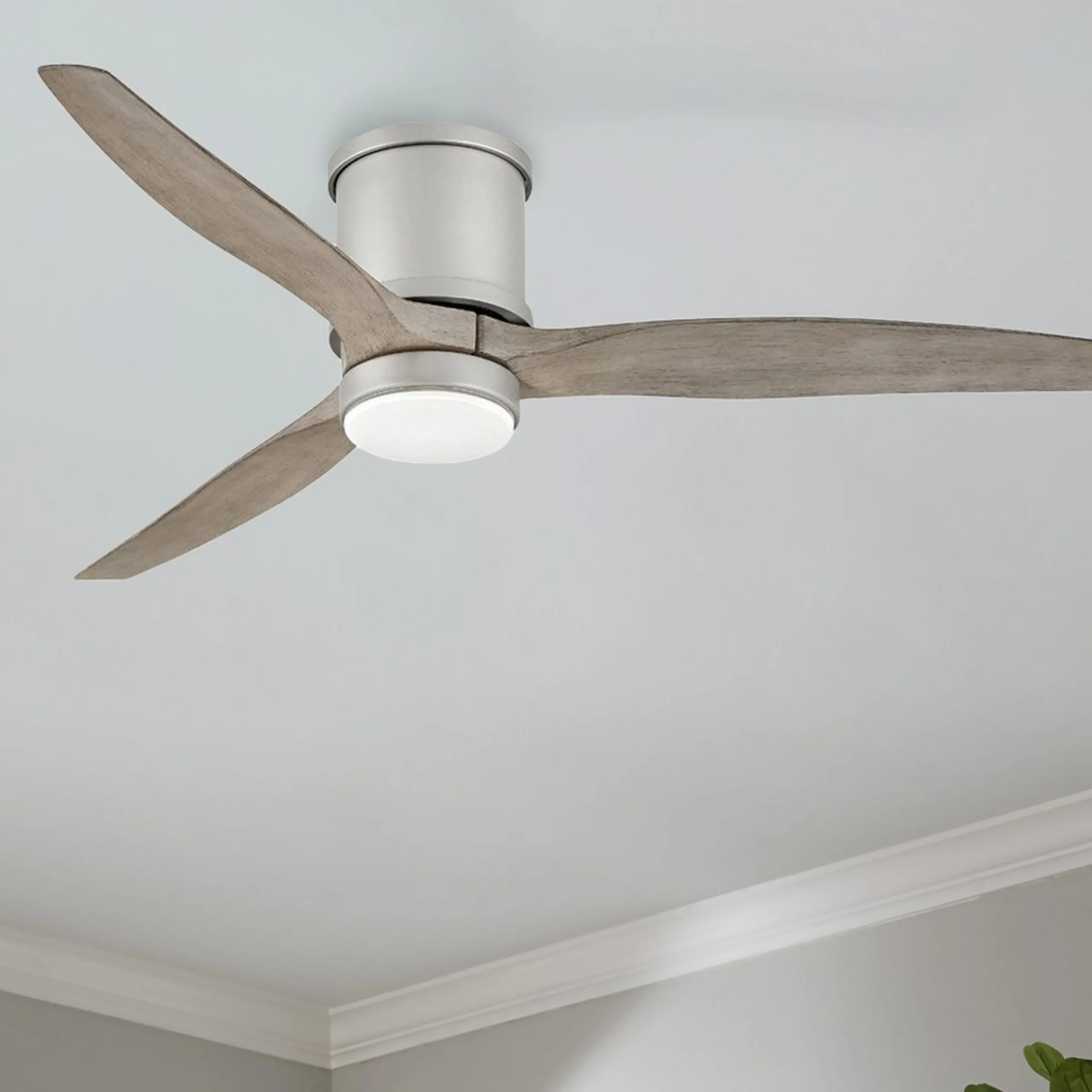 52" Brockton Smart LED Indoor / Outdoor Flush Ceiling Fan