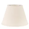 18" Burlap Empire Lamp Shade