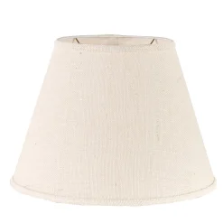 18" Burlap Empire Lamp Shade