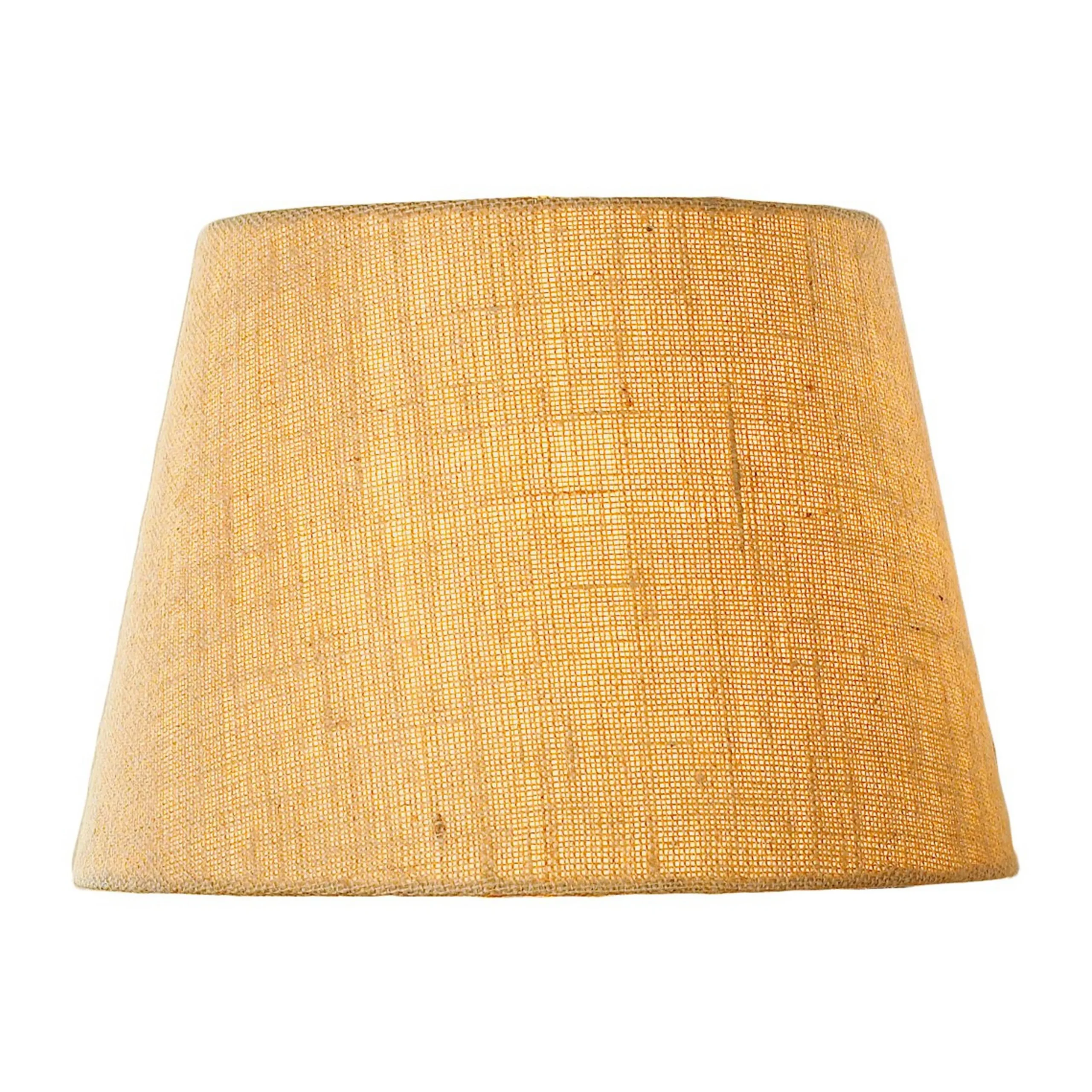 16" Burlap New Drum Lamp Shade