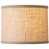 12" Burlap Perfect Drum Shade
