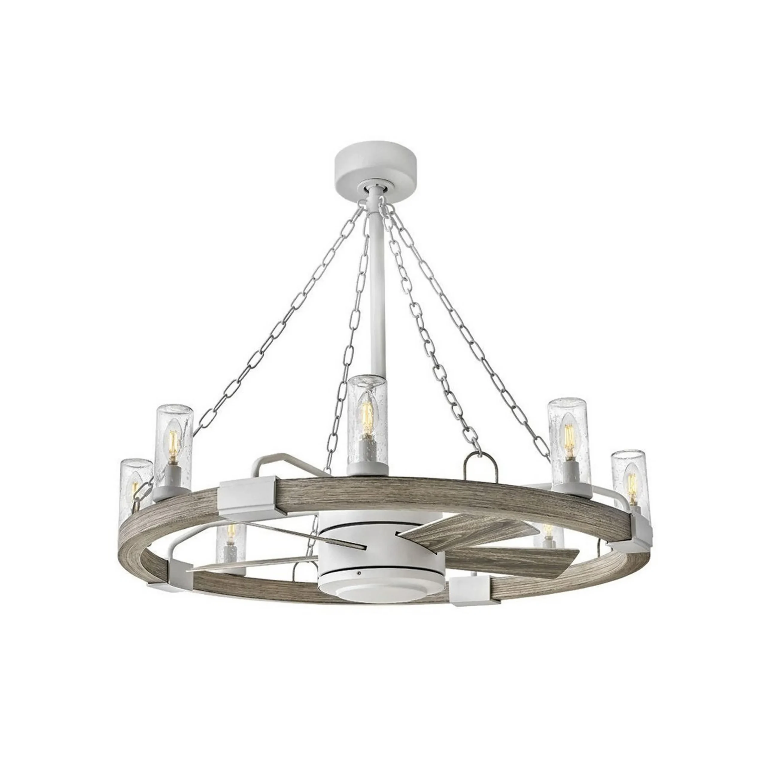 36" Chalet Indoor / Outdoor Ceiling Fandelier