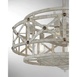 30" Charlotte Ceiling Fandelier