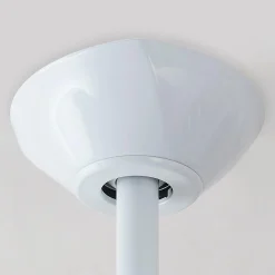 58" Contemporary Twisted Blade LED Ceiling Fan