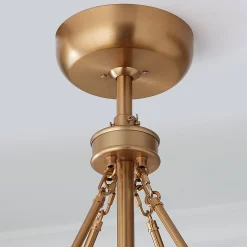 30" Derbyshire Ceiling Fandelier