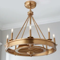 30" Derbyshire Ceiling Fandelier