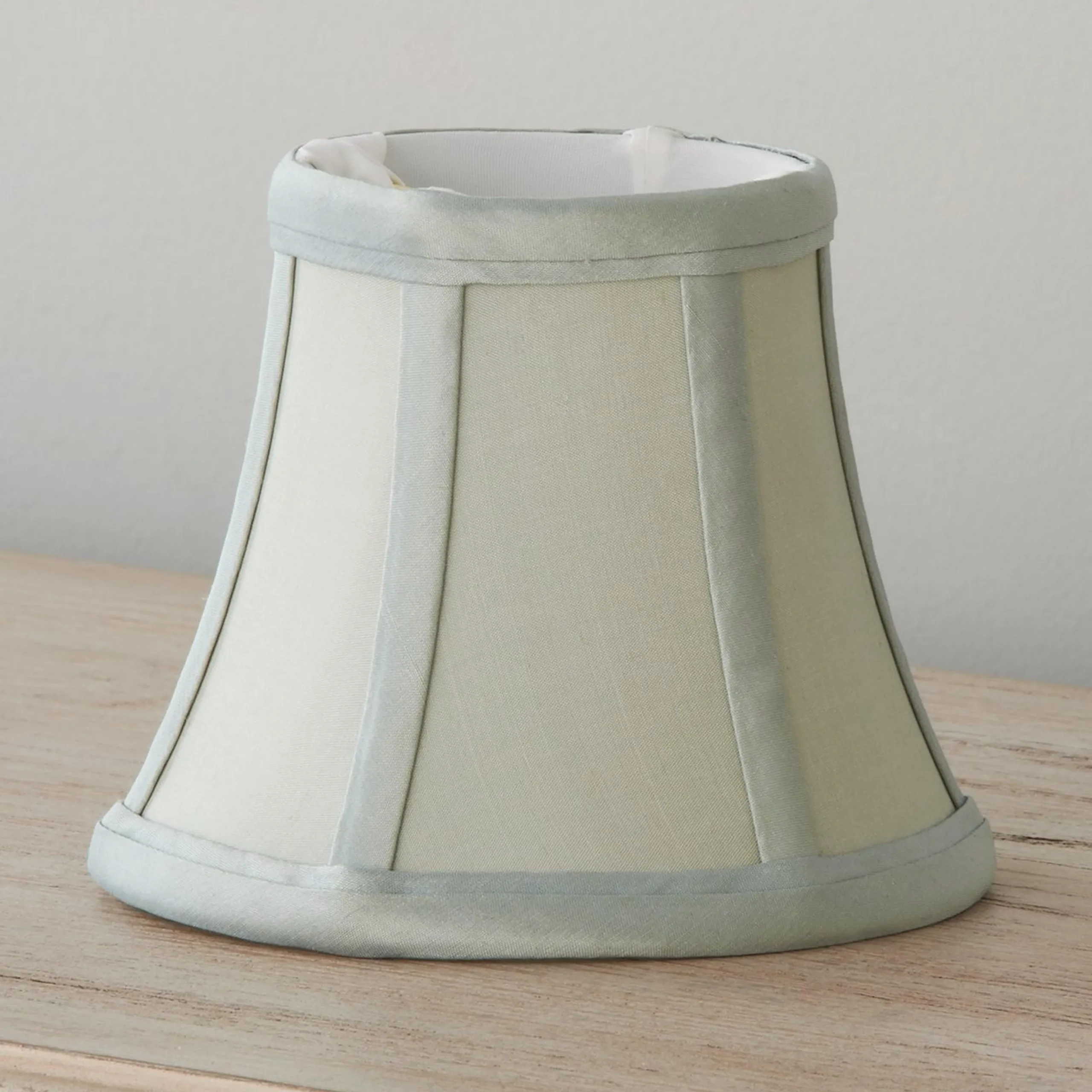 5" Dupioni Silk Bell Chandelier Shade