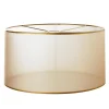 15" Euro Fitter Sheer Elegance Organza Drum Shade