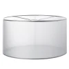 15" Euro Fitter Sheer Elegance Organza Drum Shade