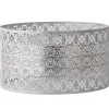 18" Filigree Lotus Euro Fitter Metal Shade