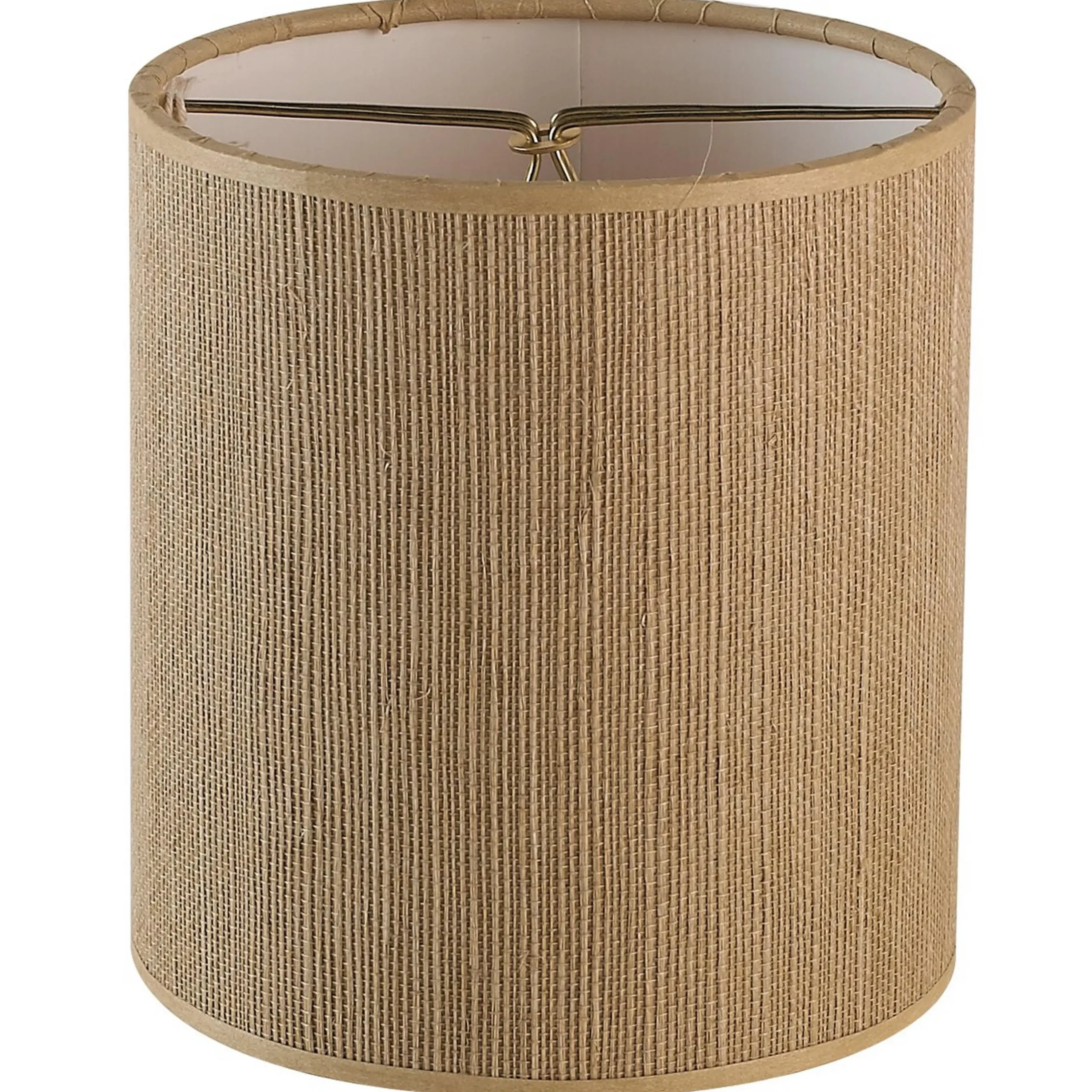 5" Finely Woven Grass Cloth Chandelier Shade