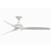 60" Indoor / Outdoor Metal and Wood LED Ceiling Fan