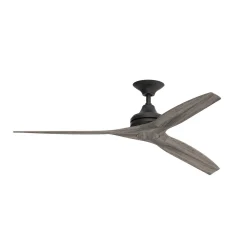 48" Indoor / Outdoor Metal and Wood Ceiling Fan