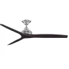 60" Indoor / Outdoor Metal and Wood Ceiling Fan