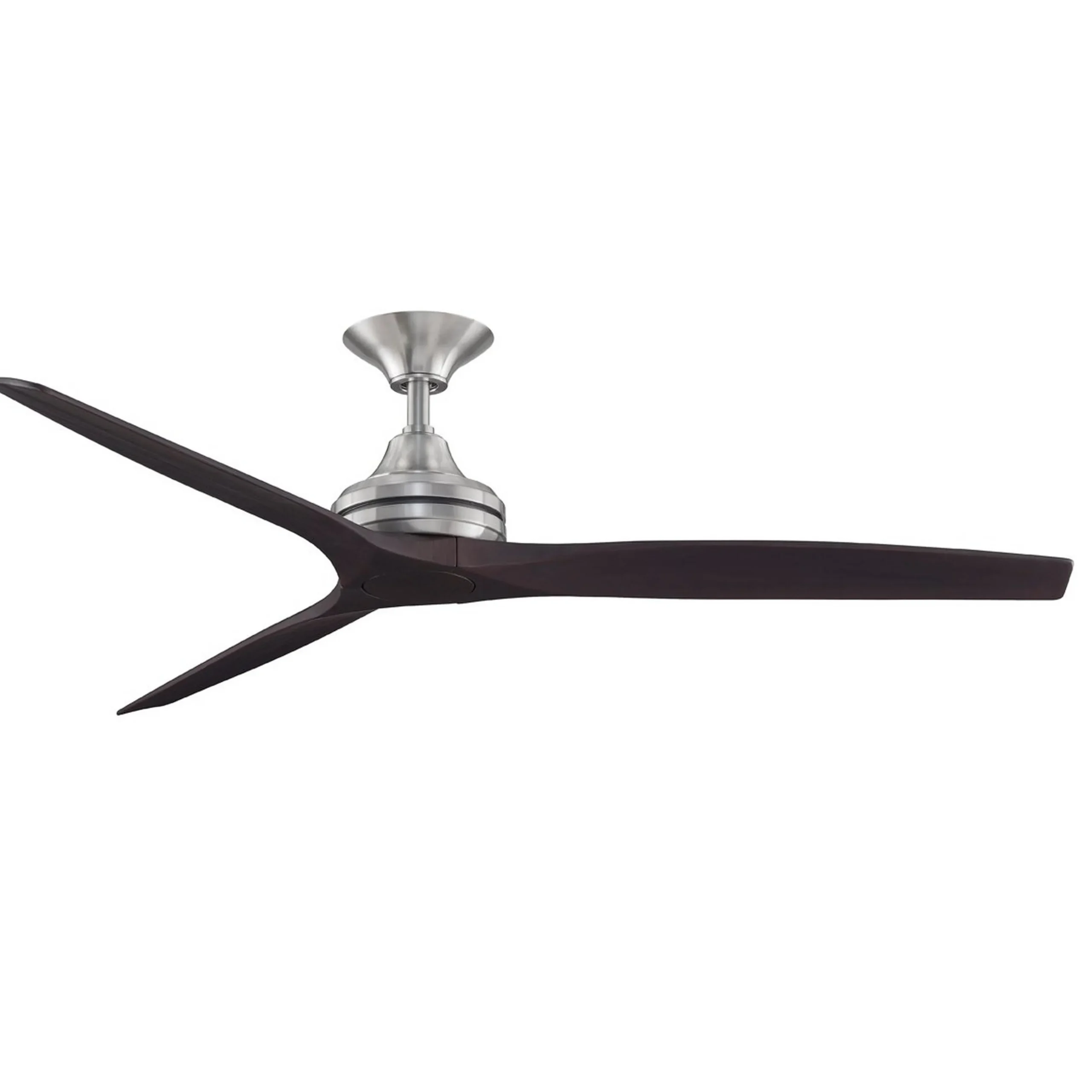 60" Indoor / Outdoor Metal and Wood Ceiling Fan