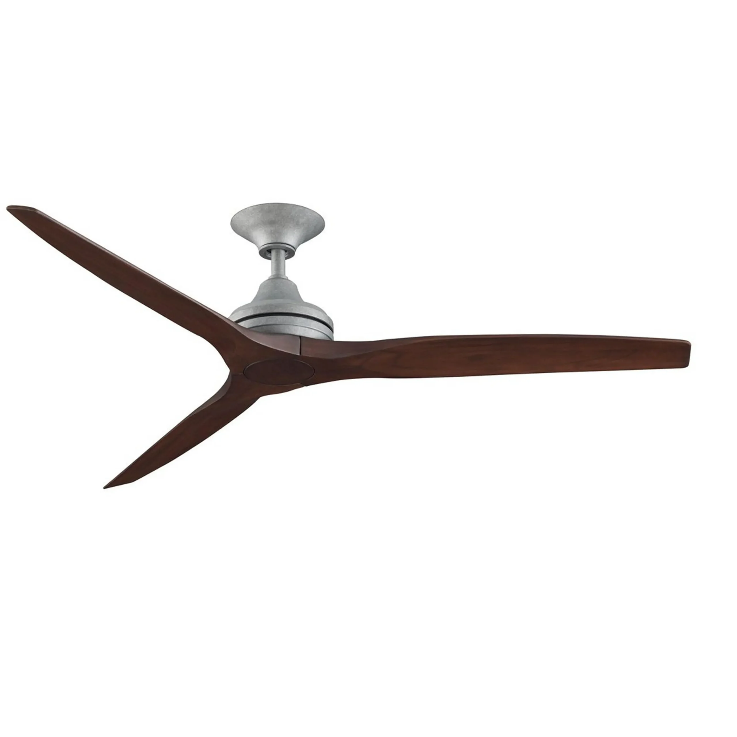 48" Indoor / Outdoor Metal and Wood Ceiling Fan
