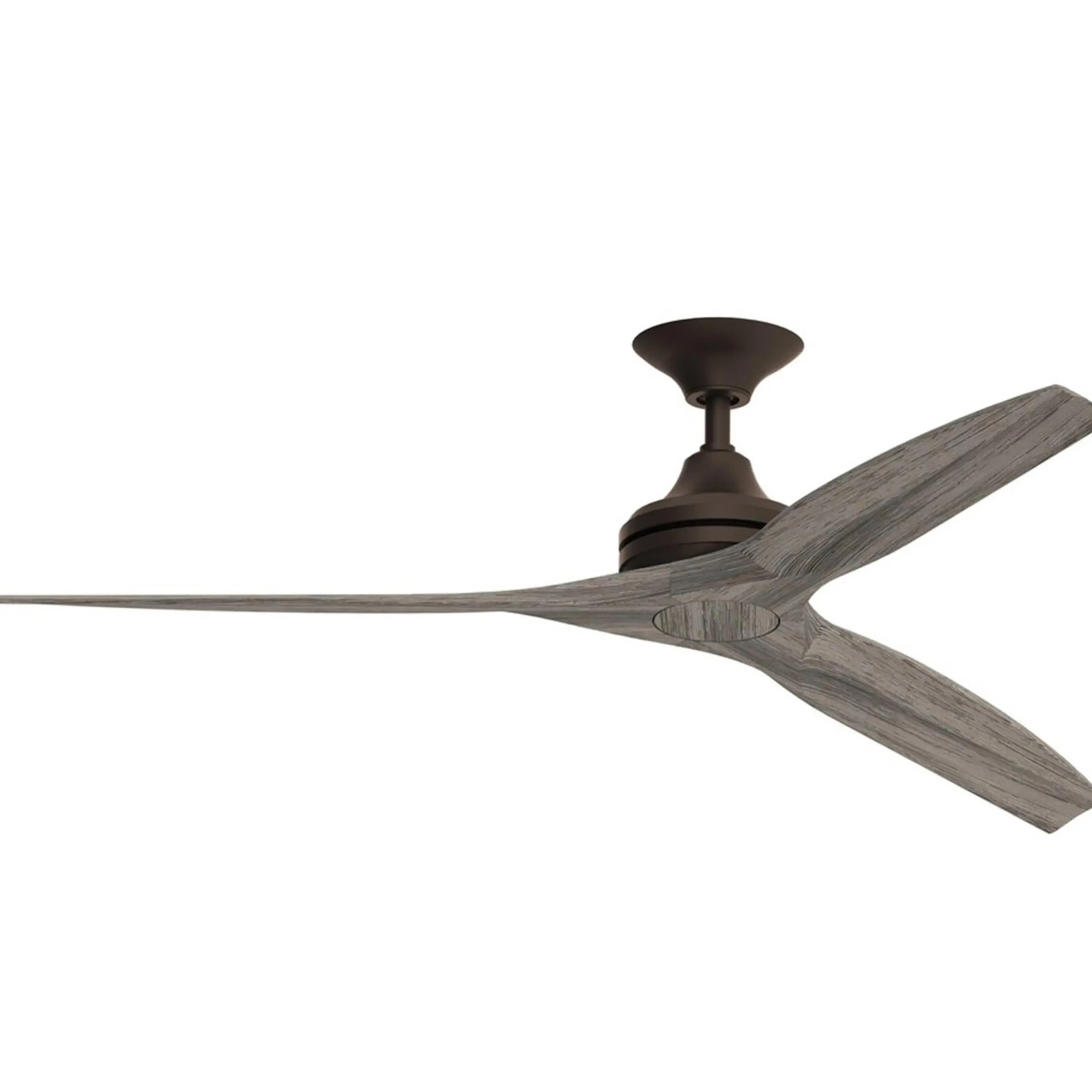 48" Indoor / Outdoor Metal and Wood Ceiling Fan