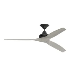 48" Indoor / Outdoor Metal and Wood Ceiling Fan
