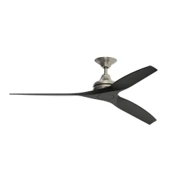 48" Indoor / Outdoor Metal and Wood Ceiling Fan
