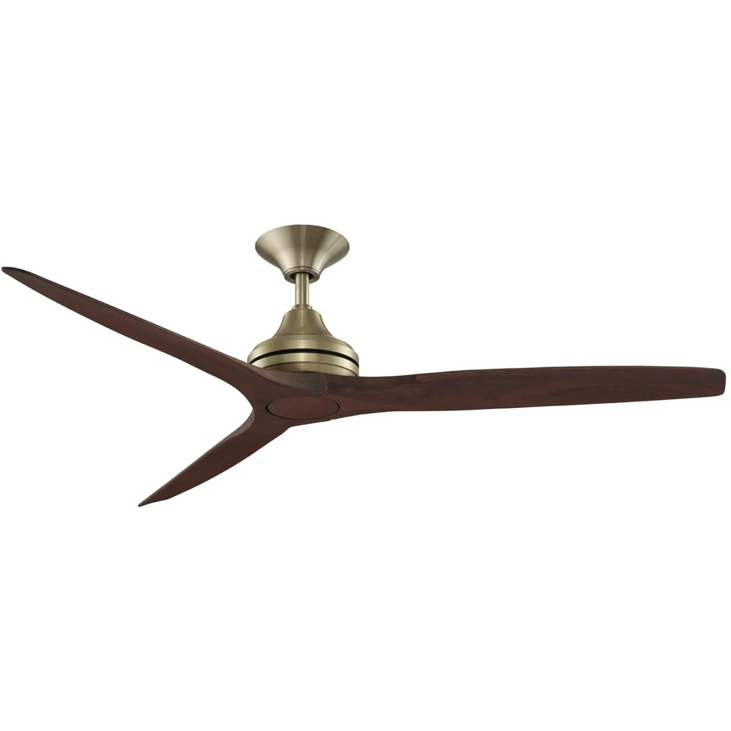 48" Indoor / Outdoor Metal and Wood Ceiling Fan