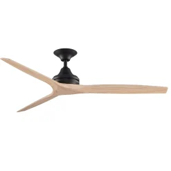 48" Indoor / Outdoor Metal and Wood Ceiling Fan