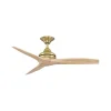 48" Indoor / Outdoor Metal and Wood Ceiling Fan