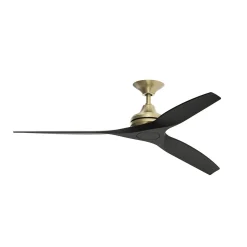 48" Indoor / Outdoor Metal and Wood Ceiling Fan
