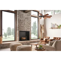 65" Industrial Spoke Ceiling Fan