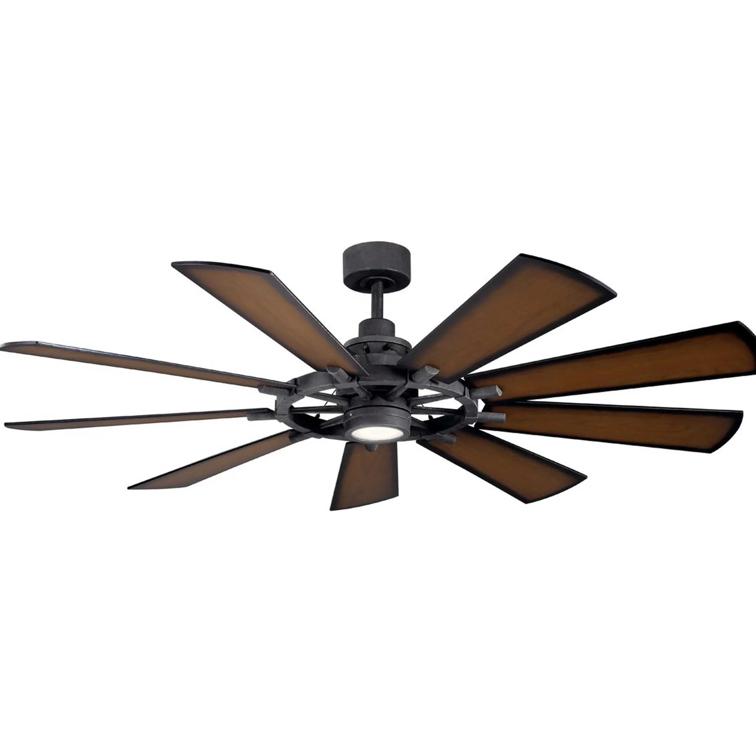 65" Industrial Spoke Ceiling Fan