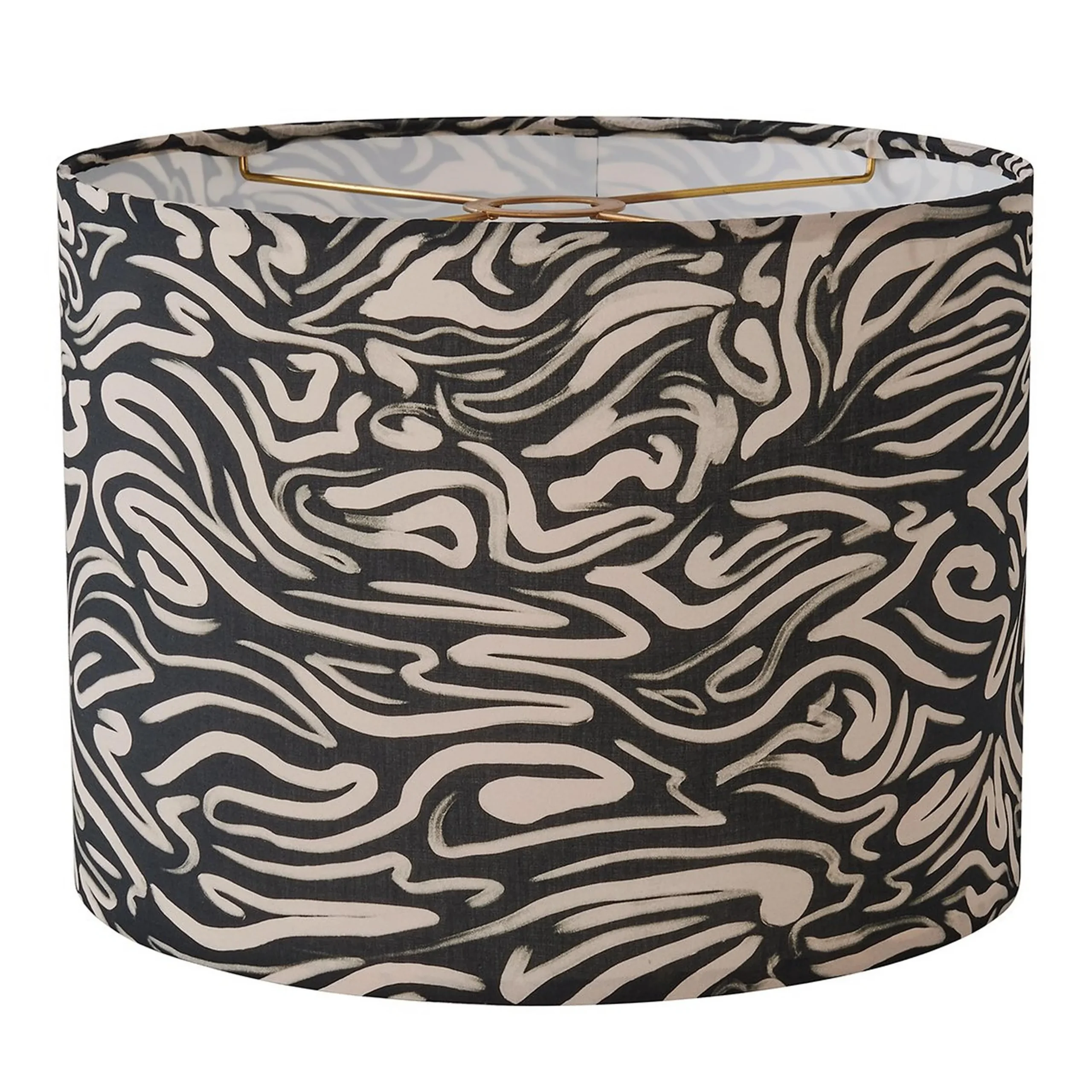 14" Inked Rolled Edge Shade