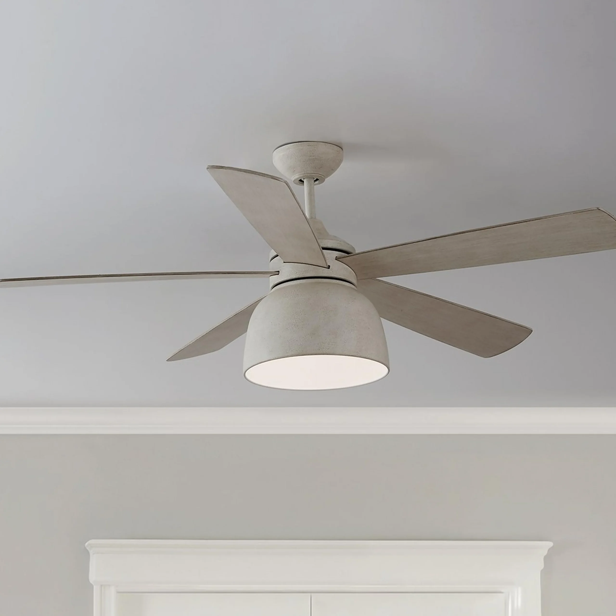 52" LED Century Indoor / Outdoor Ceiling Fan