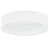 15" LED Linen Shade Ceiling Light