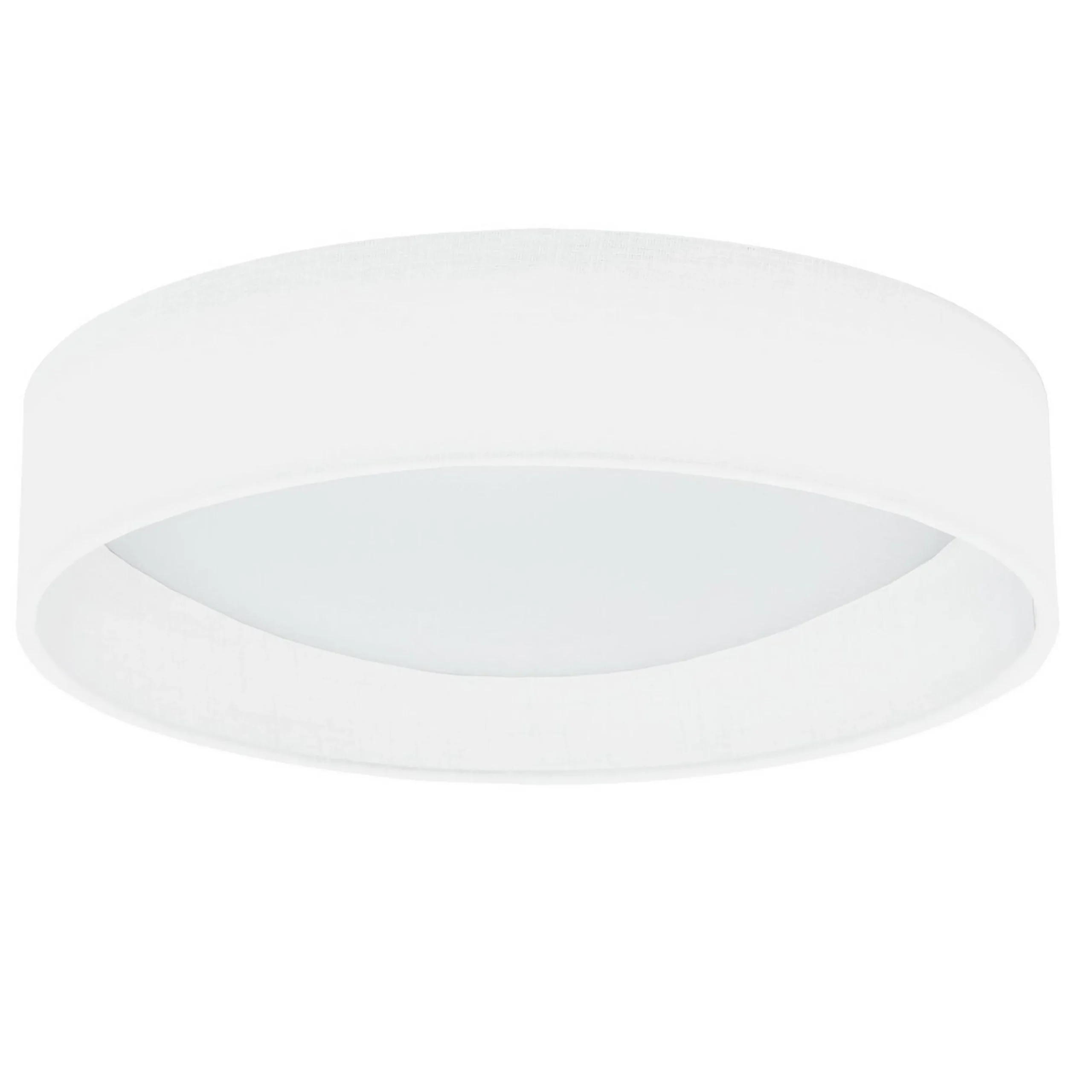 15" LED Linen Shade Ceiling Light