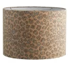 16" Leopard Print Drum Shade