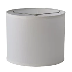 12" Linen Drum Shade