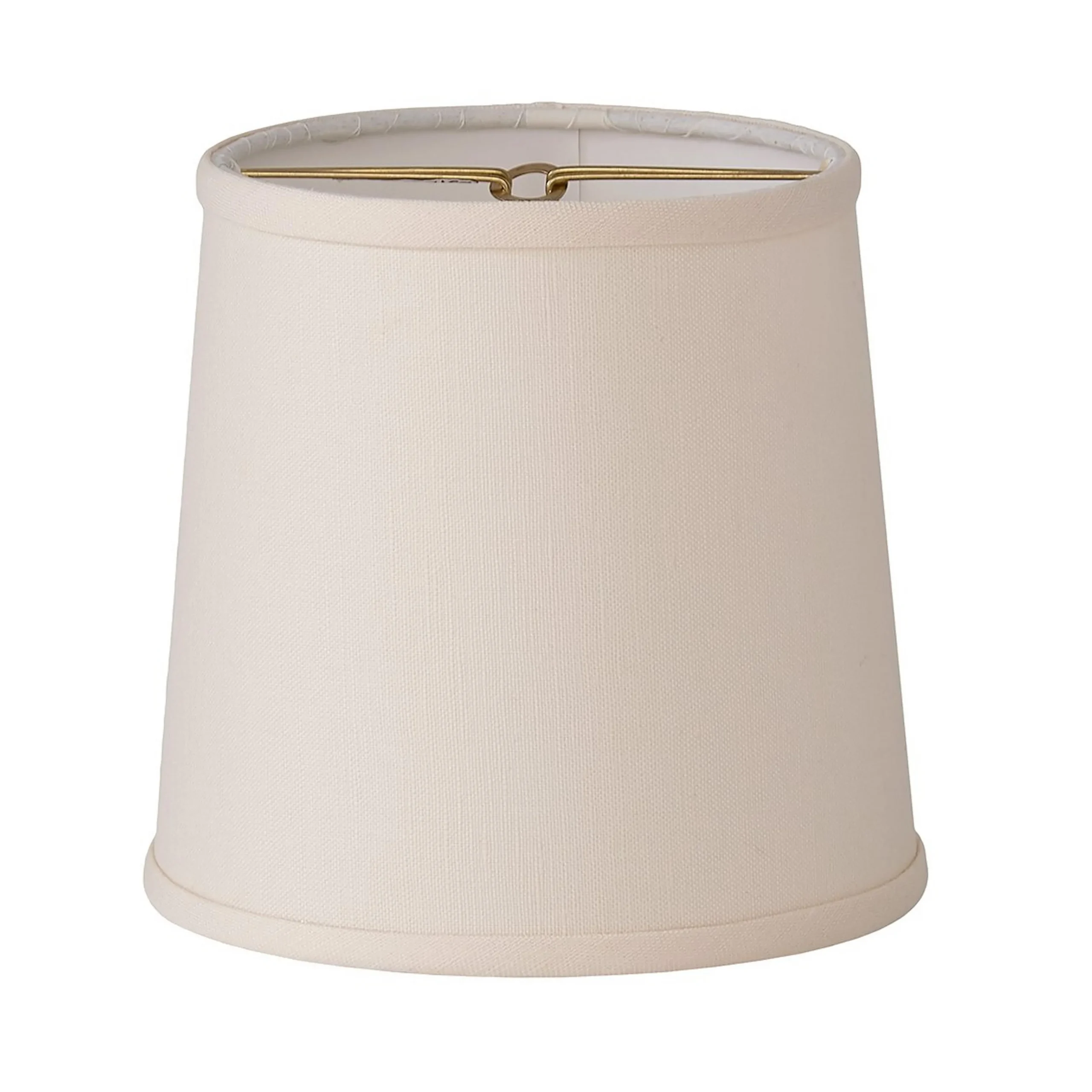6" Linen Tapered Chandelier Shade