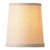 6" Linen Tapered Chandelier Shade