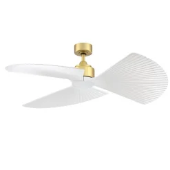 52" Melinoe Indoor / Outdoor Smart Ceiling Fan - Pleated