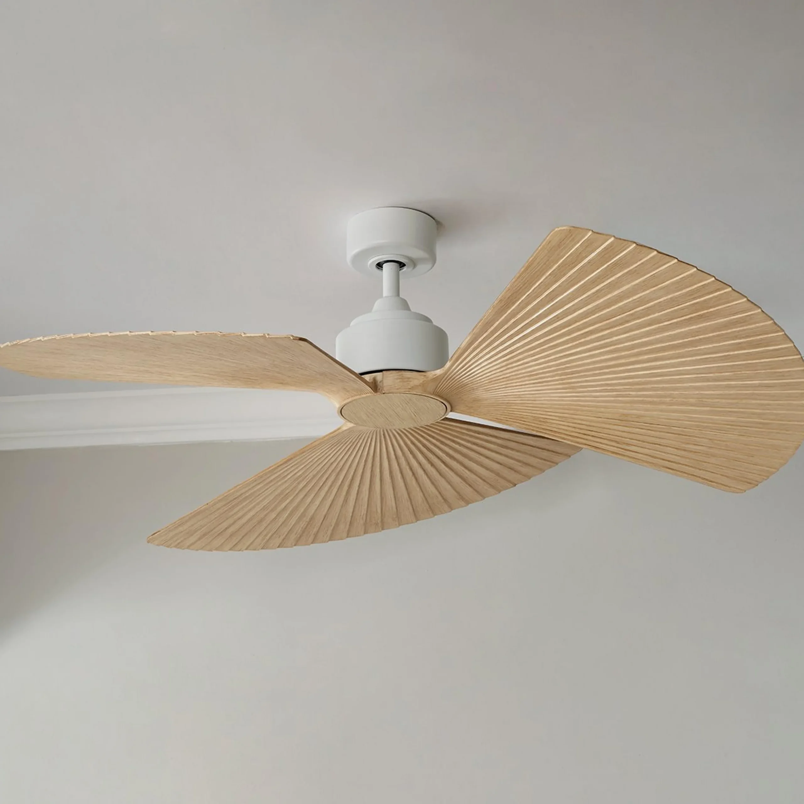 52" Melinoe Indoor / Outdoor Smart Ceiling Fan - Pleated