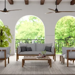62" Metzel Indoor / Outdoor Ceiling Fan