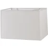 16" Modern Rectangular Linen Shade