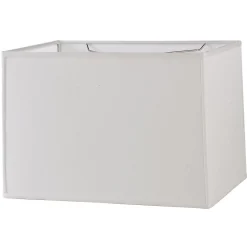 16" Modern Rectangular Linen Shade