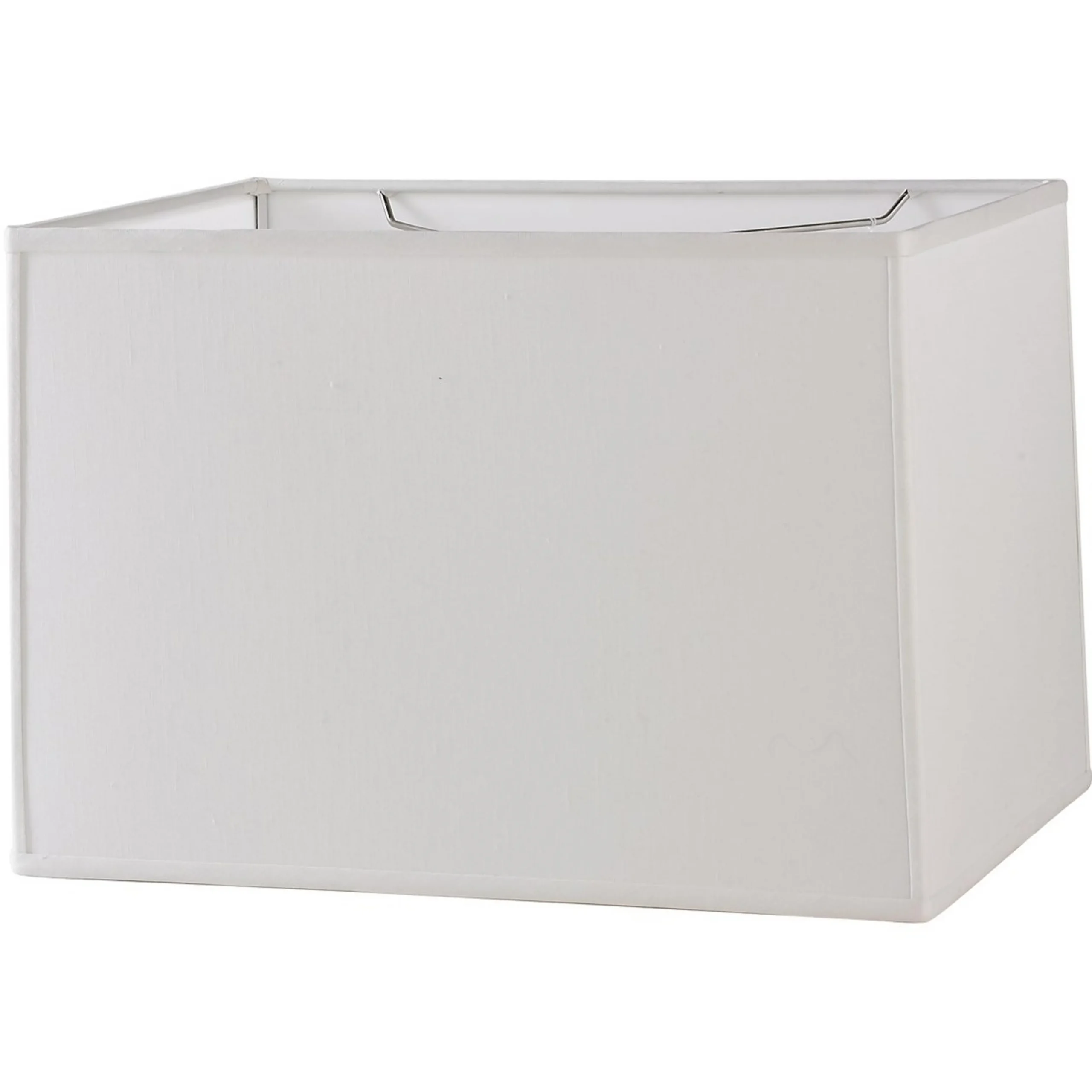 16" Modern Rectangular Linen Shade