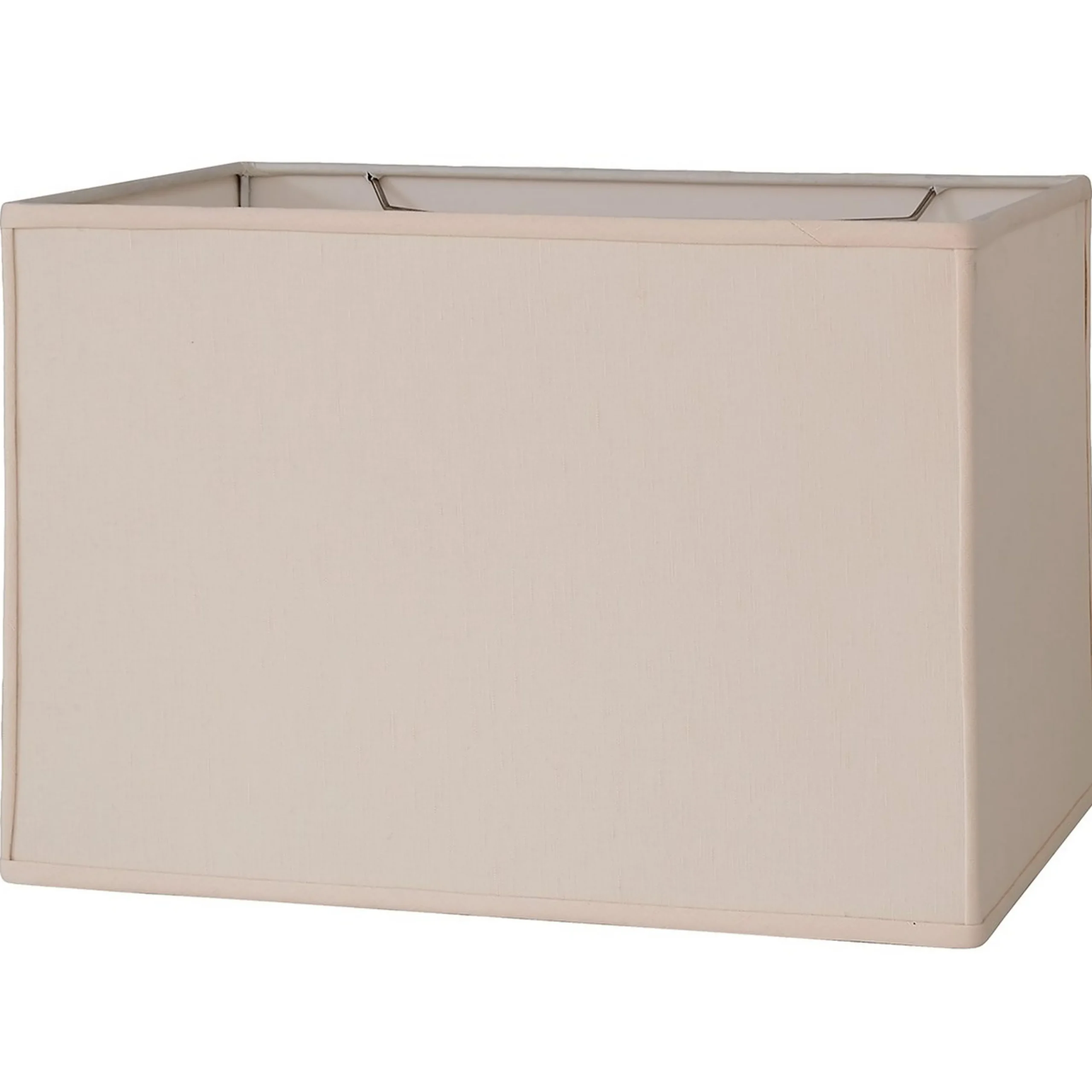 16" Modern Rectangular Linen Shade